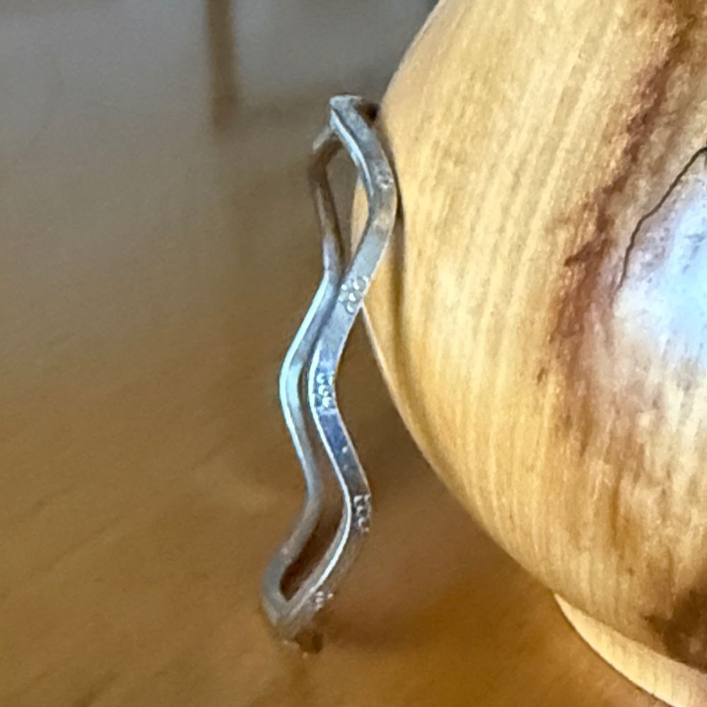 Unmarked Sterling silver Mexican bracelet